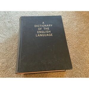 Rare Antique Worcester’s Quarto English Dictionary - 1889
